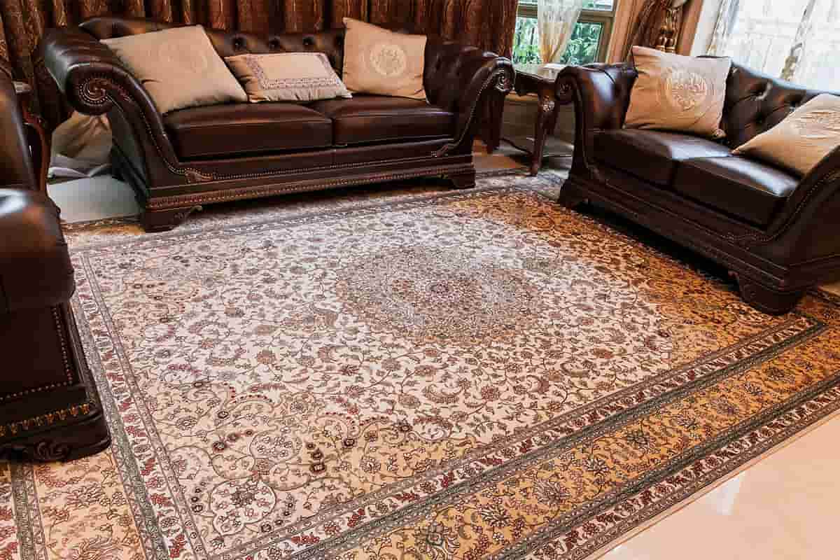handmade silk rugs from india