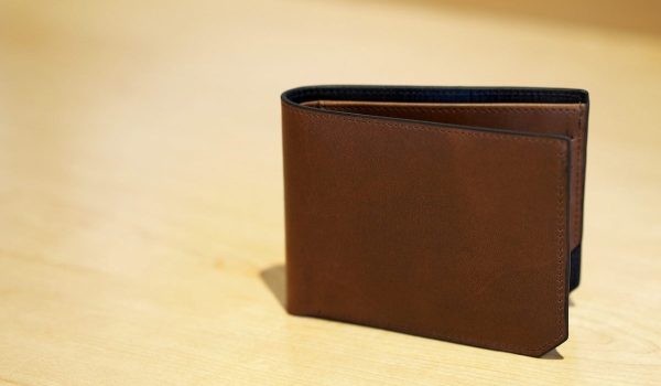 Metal Slim Leather Wallet | buy at a cheap price