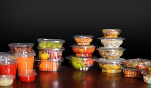 disposable plastic containers  with lids evaluate the safety