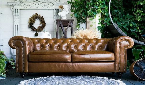 Painting leather furniture + the purchase price