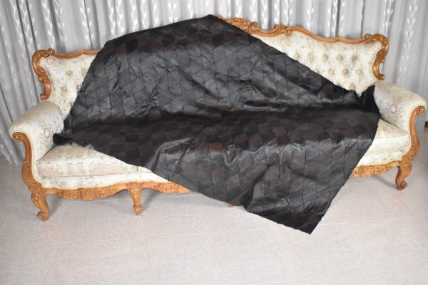 genuine black leather blanket + The purchase price