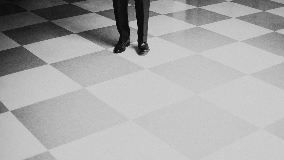 Ceramic floor tile black and white + Best Buy Price