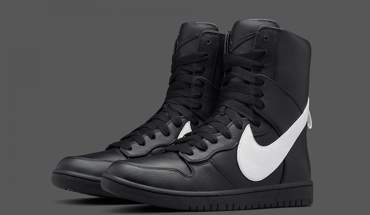 leather nike shoes high tops