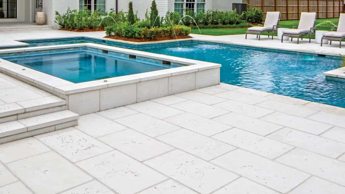 Introduction of white travertine pool  + Best buy price