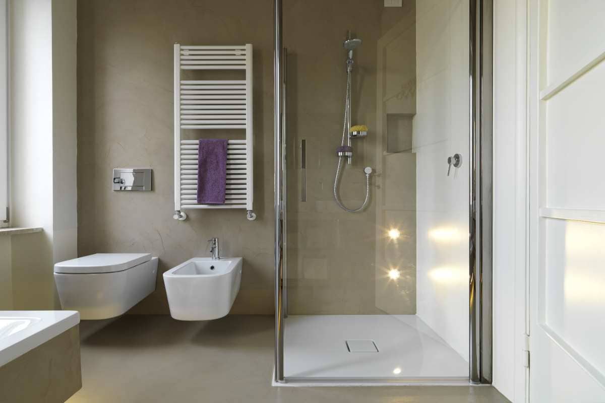 astonishing quadrant shower enclosures with tray makes the style