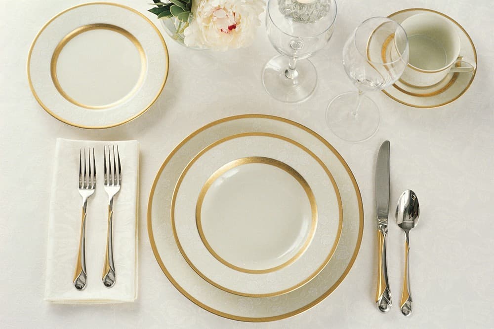 Buy Round porcelain dinner plates at an Exceptional Price