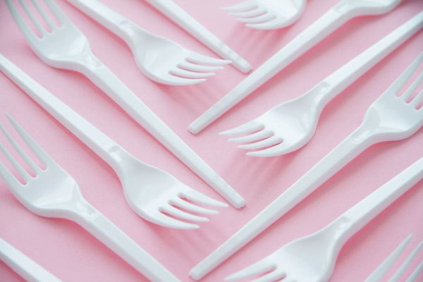 Disposable Plastic Spoons and Forks Set of Cutlery + Price