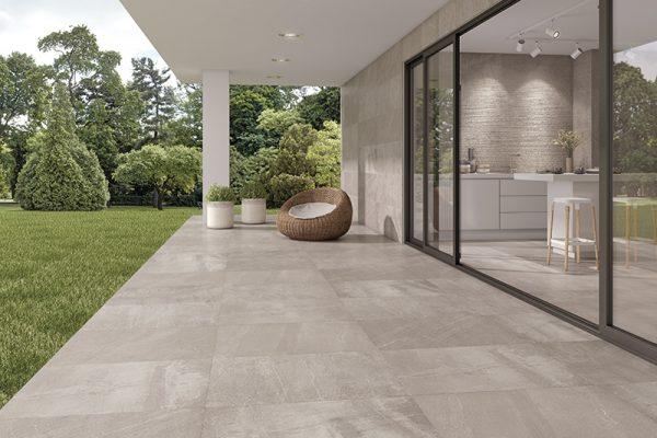 how outdoor porcelain tiles installation can be done DIY