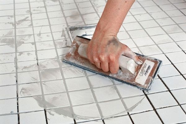 how to match tile color with existing grout color
