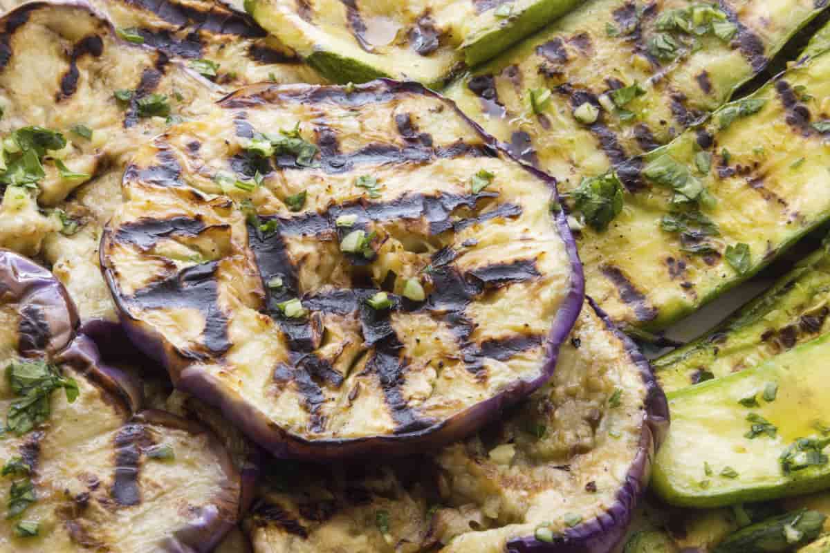 Grilled black eggplant purchase price + How to prepare