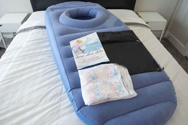 Buy pregnancy mattress topper with hole + Best Price