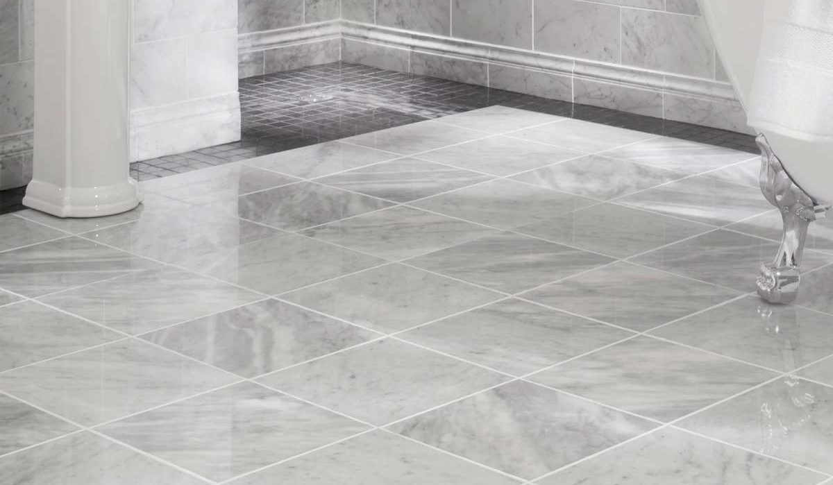What Floor Tile Goes With Carrara Marble In Luxury Houses