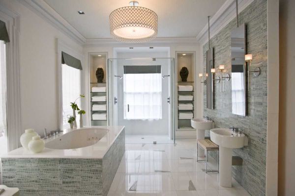 Buy and price of glossy tile floor bathroom
