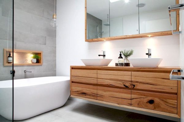 vanity washbasin cabinet design