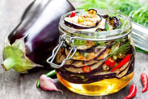 Buy Canned Pickled Eggplant + Great Price