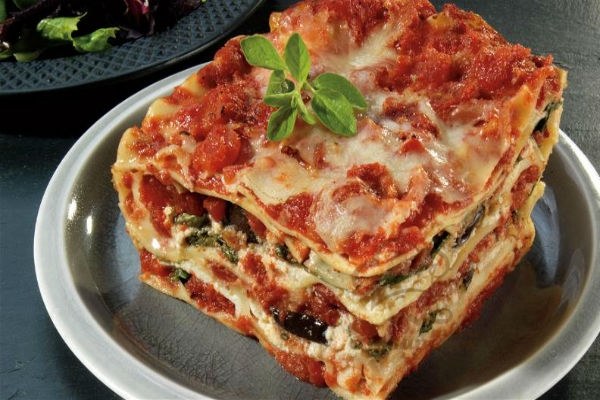 Quick vegetarian eggplant lasagna recipe oven cooked