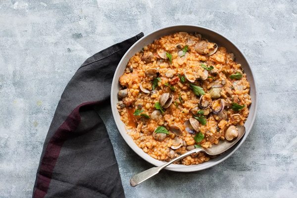 Buy the latest types of hot-spicy vegetarian fregola