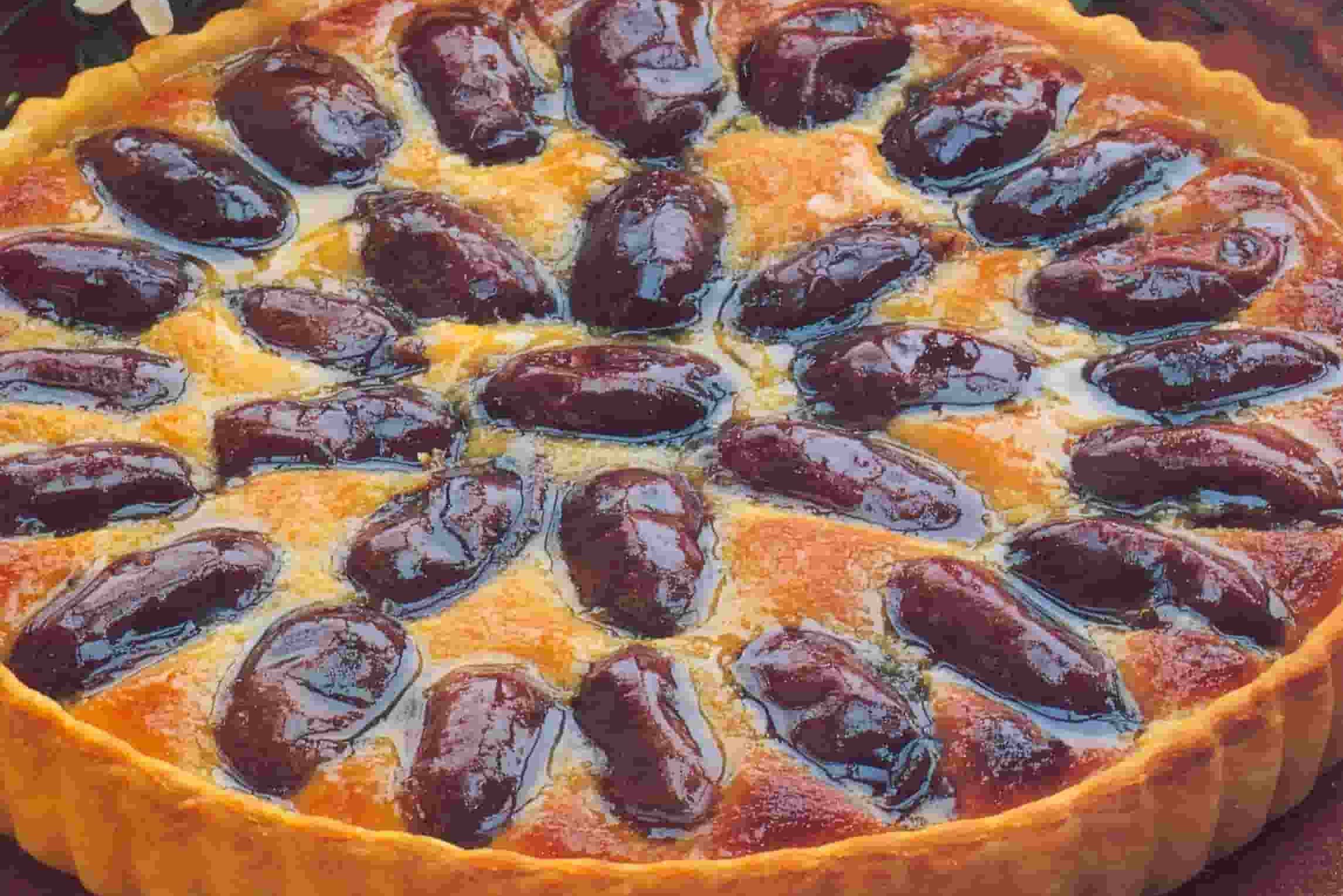 Buy almond and Medjool date tart At an Exceptional Price