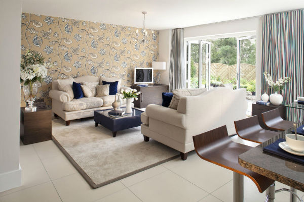 tile design ideas for living room