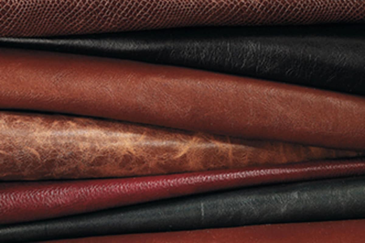 Italian machine made leather purchase price + photo