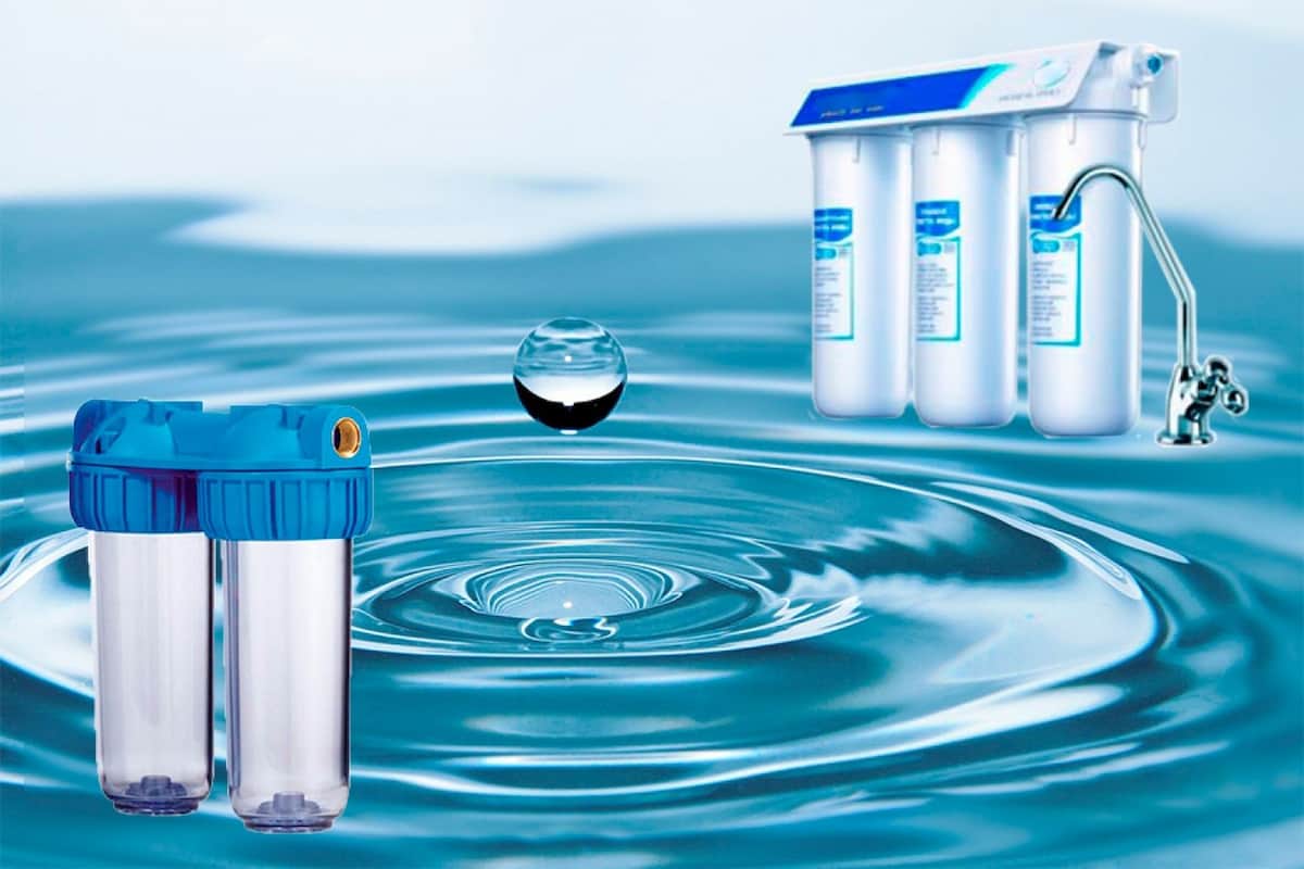 Different water purifier filter replacement