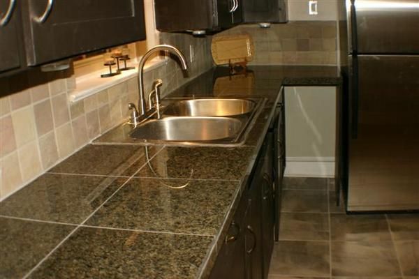 Purchase price Tile Countertops + advantages and disadvantages