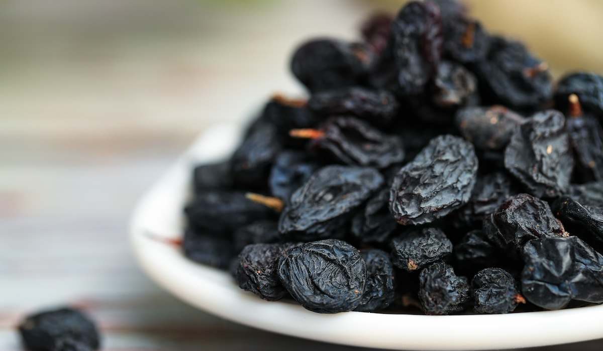 black raisins content purchase price + photo