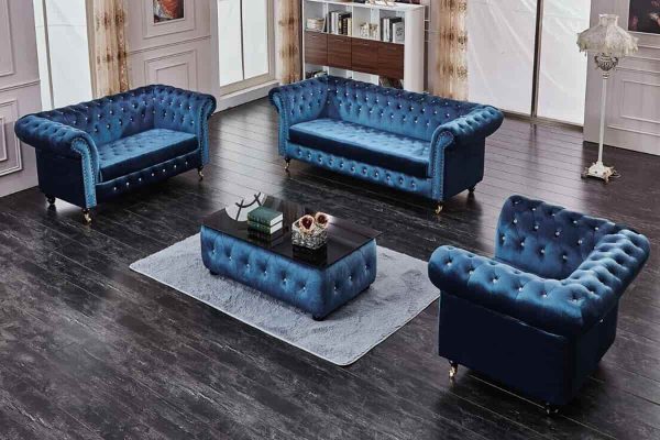 Buy Royal Blue Color Sofa + Great Price