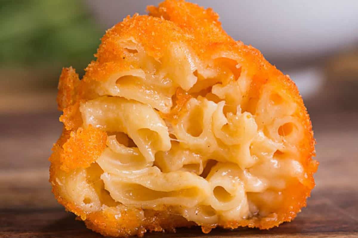 Tasty Fried Pasta Balls with No Allergen Seasonings