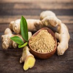 Dry Ginger Powder (Zingiber Officinale) Spicy Delicate Aroma Contains Vitamins