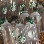 Starbucks Plastic Bottle; Damage Resistance Flexible Durable 2 Application Beverage Detergent