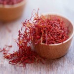 Bahraman Saffron in Iran; Expensive Luxurious Spice Enhance Meal Flavor Appearance Scent