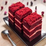 Red Velvet Cake (Mystery) Rich Red Color Velvety Surface