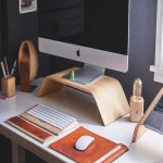 Computer Desk (Plastic Wooden) Offers Cross Sectional Space