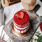 Red Velvet Cake (Red Mystery Cake) Contains Vanilla Almond Flour