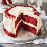 Red Velvet Cake (Red Carpet Cake) Soft Texture 2 Colors Red Brown