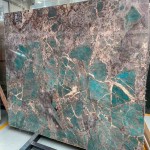 Amazonite Marble in India (Green Granite) Brown Pink Gray Background Shades