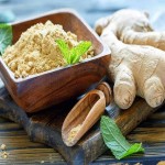 Organic Ginger Powder; Yellow Color Antibacterial Properties Reduce Muscle Pain