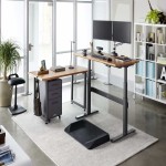 Standing Desk in India; Height-Adjustable Electronic Control Minimal Wobble Different Sizes
