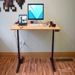 Standing Desk in Nepal; Improve Physical Mentally Concentration Working Height Adjusting