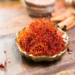 Natural Saffron in India (Organic) Imparting Rich Golden Yellow Hue Dish