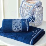 Nautica Towel in India (Towel Set) Cotton Yarn 2 Materials Long Lifespan