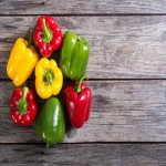 Bell Pepper in India (Capsicum) Antioxidants Vitamin A 4 Colors Red Yellow Orange Green