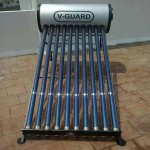 V Guard 200 Litre Solar Water Heater; Active Inactive Types Tanks Solar Collectors Storage