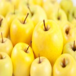 Golden Apple Fruit in India; Carbs Water Pome Fruit Sweet Taste