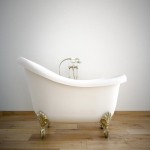Long Bathtub in India (King Size) Acrylic Ceramic Material Around 72 Inches