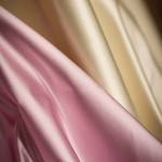 Satin Tricot Fabric; Soft Rough Texture Glossy Appearance High Resistance