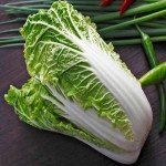 Chinese Cabbage in Sri Lanka (Napa) White Pale Green Leaves Provide Potassium Vitamin A