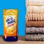 Ultra Matic Detergent Powder; Tough Stains Dirt Grease Removal (Non Toxic)