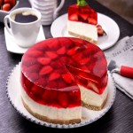 Jelly Cake in India; Strawberry Orang Peach Grapes Flavor 3 Types Roll Chiffon Royal